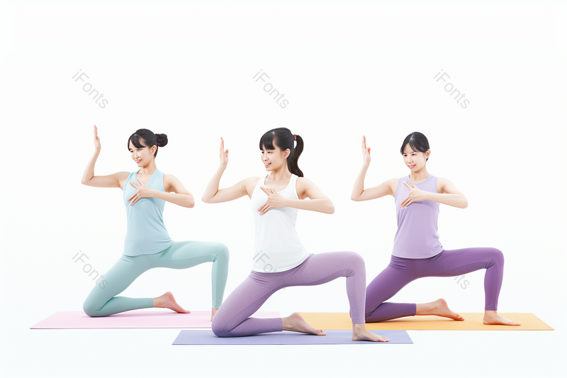 模特白底女人女性健身减肥瑜伽冥想热身健康养生摄影,高清,摄影图,摄影图片,图片大全,摄影图免费下载